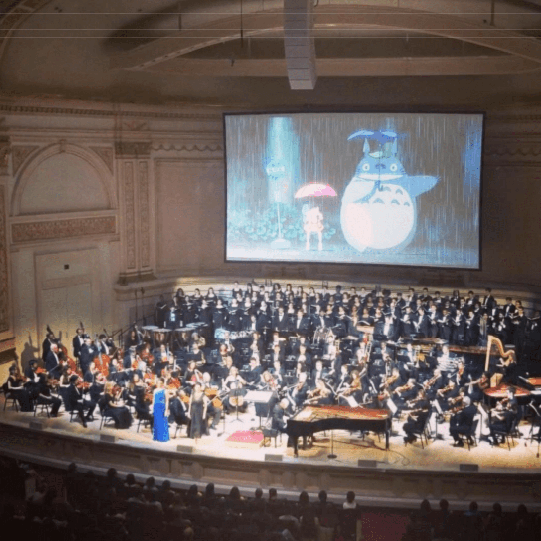 Two Sold out performances at Carnegie Hall with Joe Hisaishi